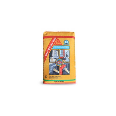 Sika Estuka Plus Gris saco 40 kg